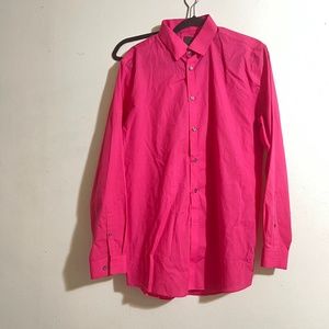 Men’s Hot Pink Dress Shirt